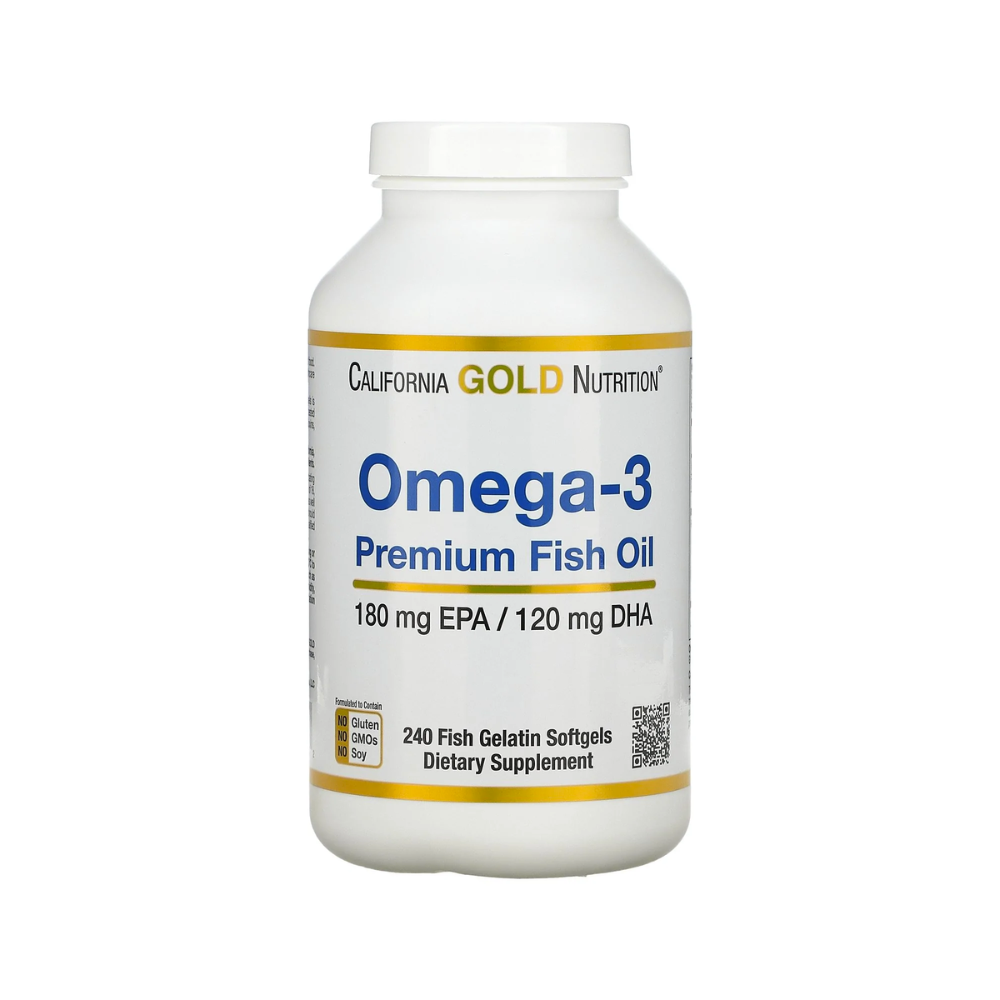 Omega-3 Premium Fish Oil (240 Softgels)