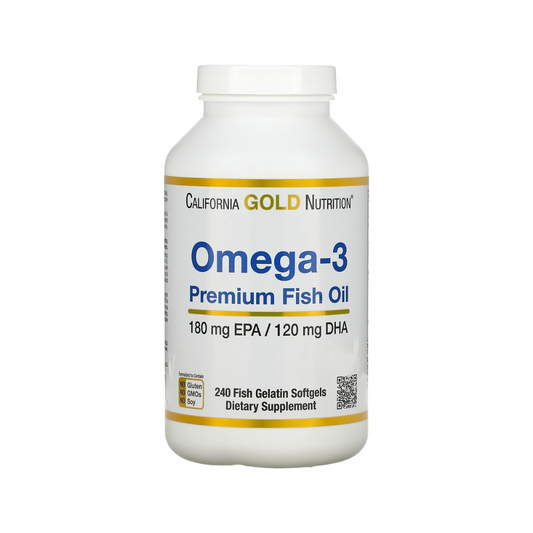 Omega-3 Premium Fish Oil (240 Softgels)